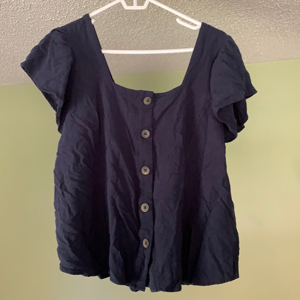 Universal Thread blue blouse. Size L.